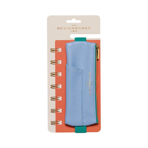 Vegan Leather Pen Pouch- Multiple Colors Avail