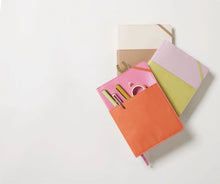 Load image into Gallery viewer, Vegan Leather Pocket Journal - Multiple Colors Avail
