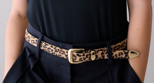 Load image into Gallery viewer, Silverlake Leopard Belt
