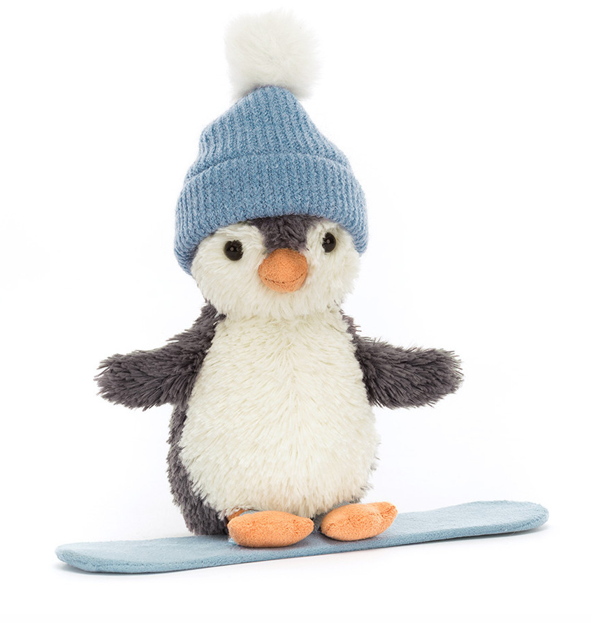 Peanut Penguin Snowboarding Small