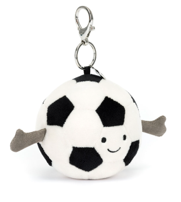 Amuseables Sports Soccer Bag Charm