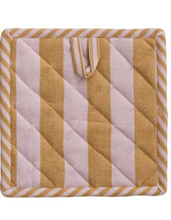 Load image into Gallery viewer, Striped Cotton Pot Holders
