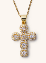Load image into Gallery viewer, Diamond Cross Necklace
