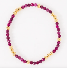 Load image into Gallery viewer, Worthy Pattern 3mm Bead Bracelet
