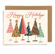 Load image into Gallery viewer, Holiday Pink Pigeon Greeting Cards
