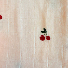 Load image into Gallery viewer, Cherry Bamboo Muslin Swaddle
