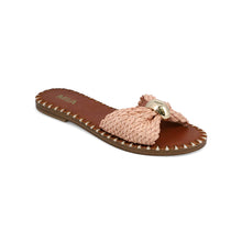 Load image into Gallery viewer, Vanida Natural Raffia Slide

