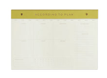 Load image into Gallery viewer, Weekly Post Bound Notepads- Multiple Colors
