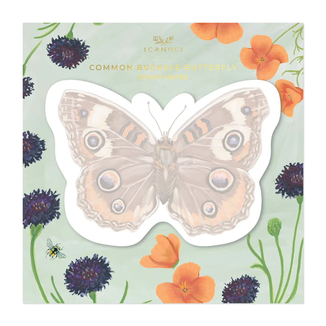 Butterfly Die Cut Sticky Notes