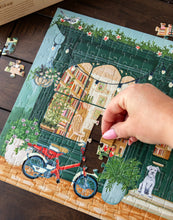 Load image into Gallery viewer, Bookworm Bookshop Panoramic Puzzle
