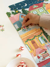 Load image into Gallery viewer, Holiday Village Puzzle
