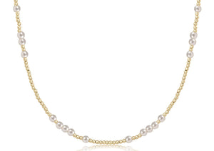 17" Choker Pearl Necklace