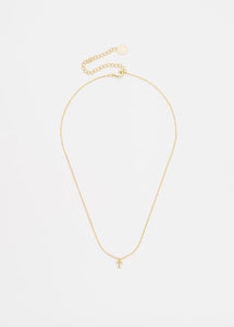 18K Gold Initial Necklace