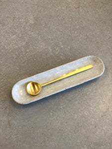 Gold Dipped Brass Spoon