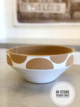 Load image into Gallery viewer, Polka Dot Terra Cotta Planter
