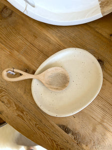Speckled Oval Platter