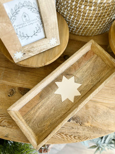 Star Inlay Rectangle Tray