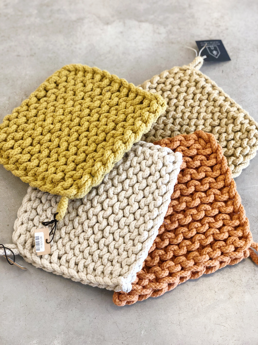 Cotton Crochet Trivet