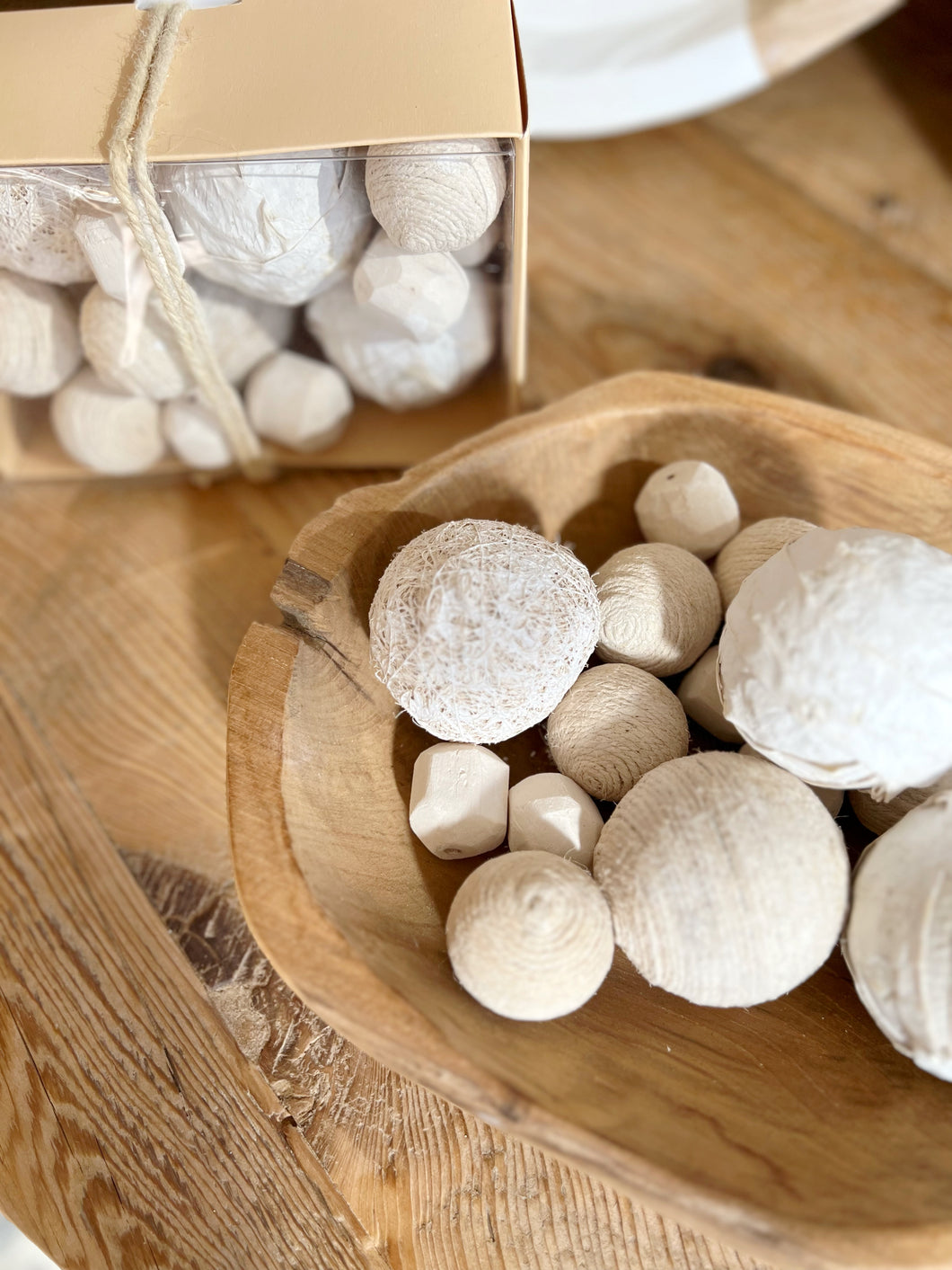 Boxed Natural Ball Filler
