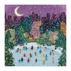 Merry Moonlight Skater Puzzle